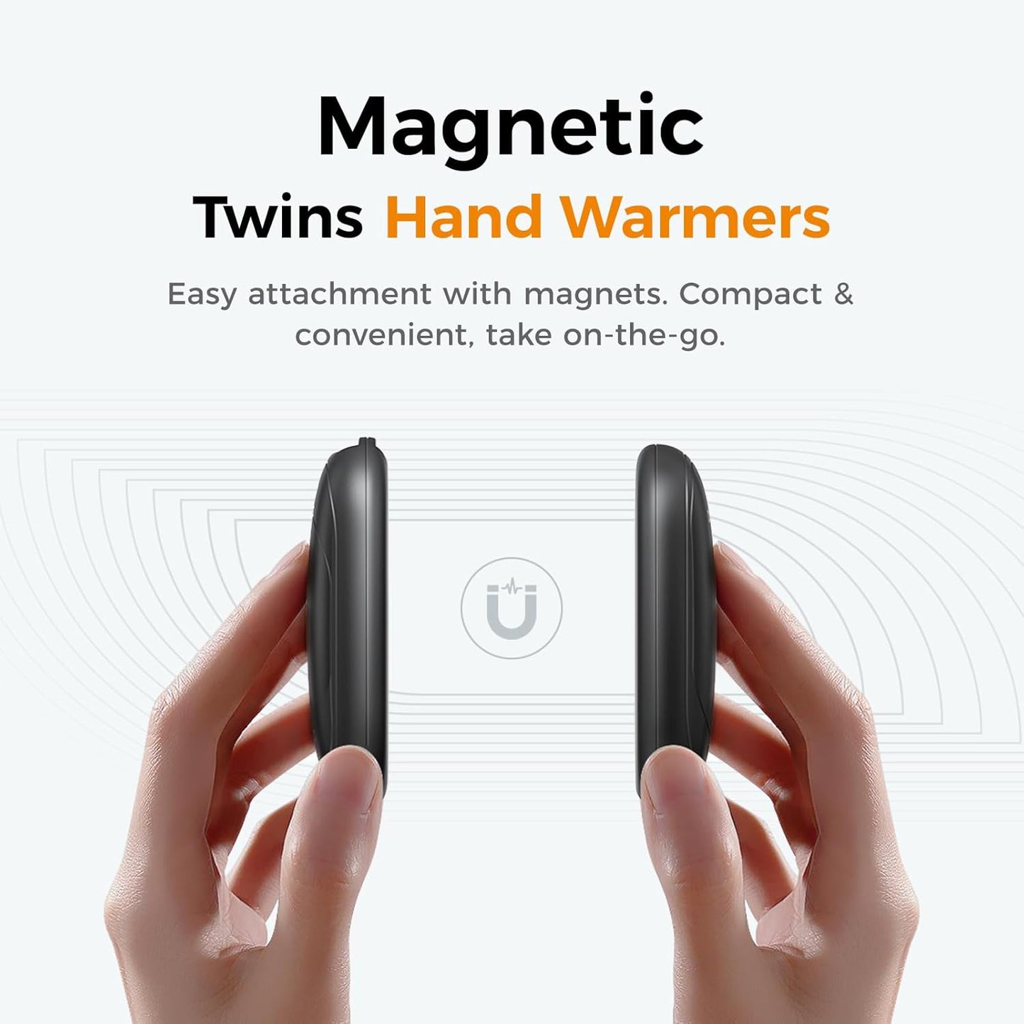 MagniHeat™ Rechargeable Magnetic Handwarmers